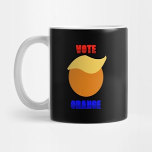 Vote Orange: Trump Hair Design Mug